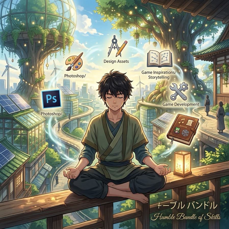 Humble Bundle 值不值得蹲？想補技能書、設計資產與遊戲靈感的人怎麼買才不浪費